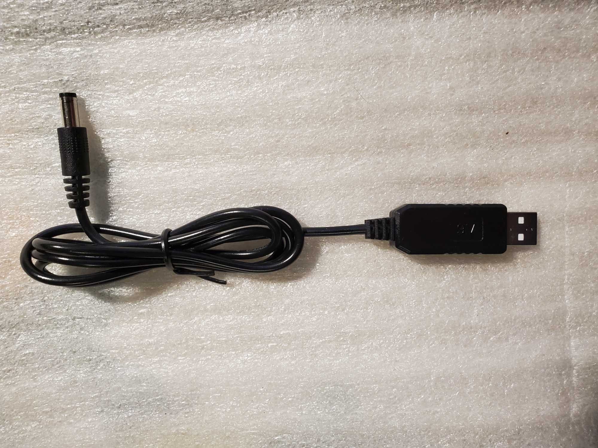 Адаптер для роутера від повербанку (9/12 в) USB DC кабель