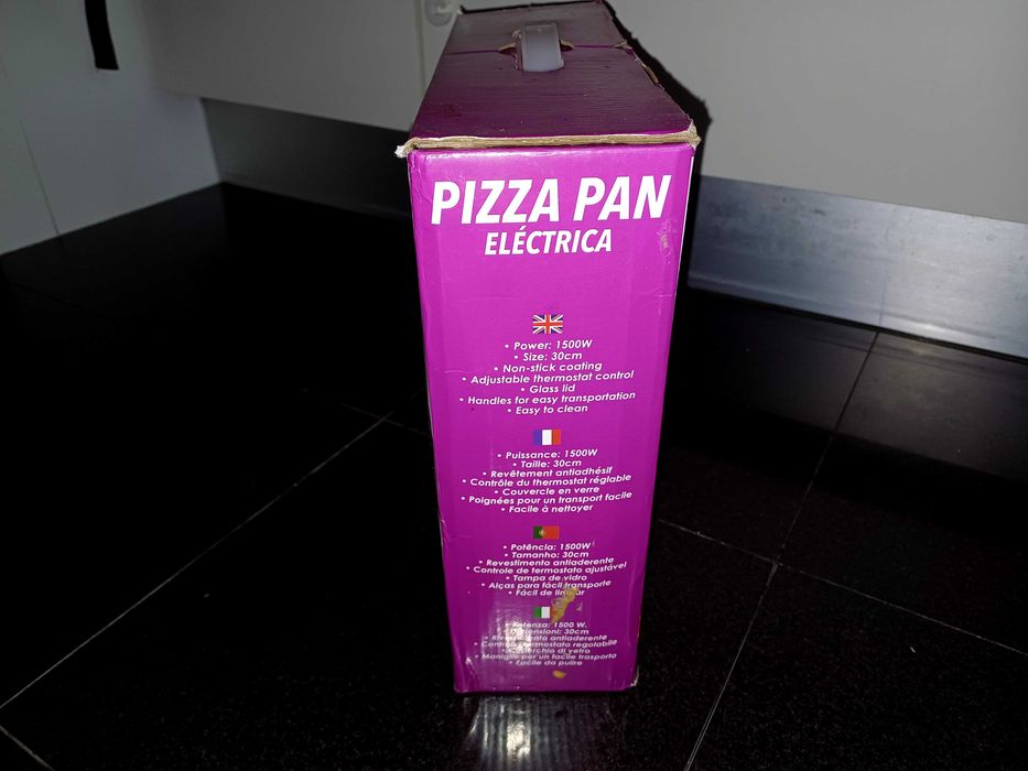 Pizza pan elétrica NOVA