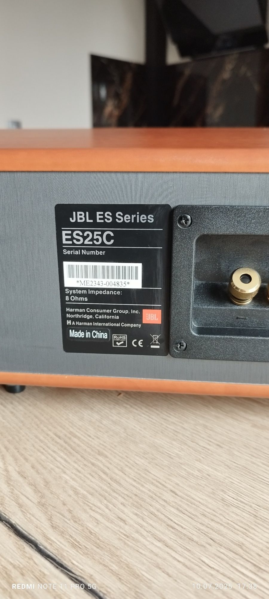 JBL ES 25 C głośnik kolumna centralna