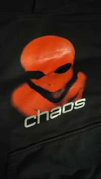 Bluza chaos czerwony alien L