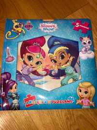 Shimmer i Shine książka i puzzle