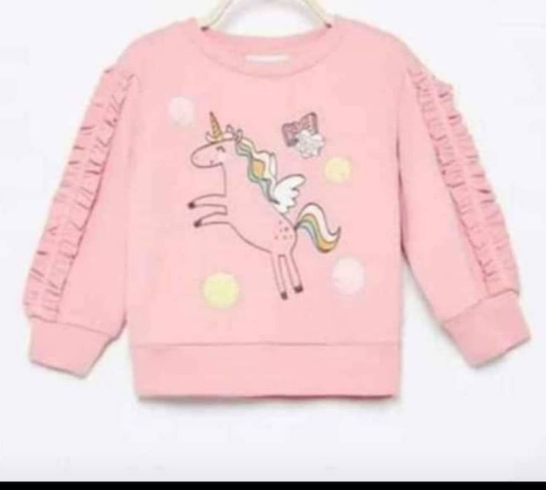 Bluza Reserved 68 jednorożec falbanki