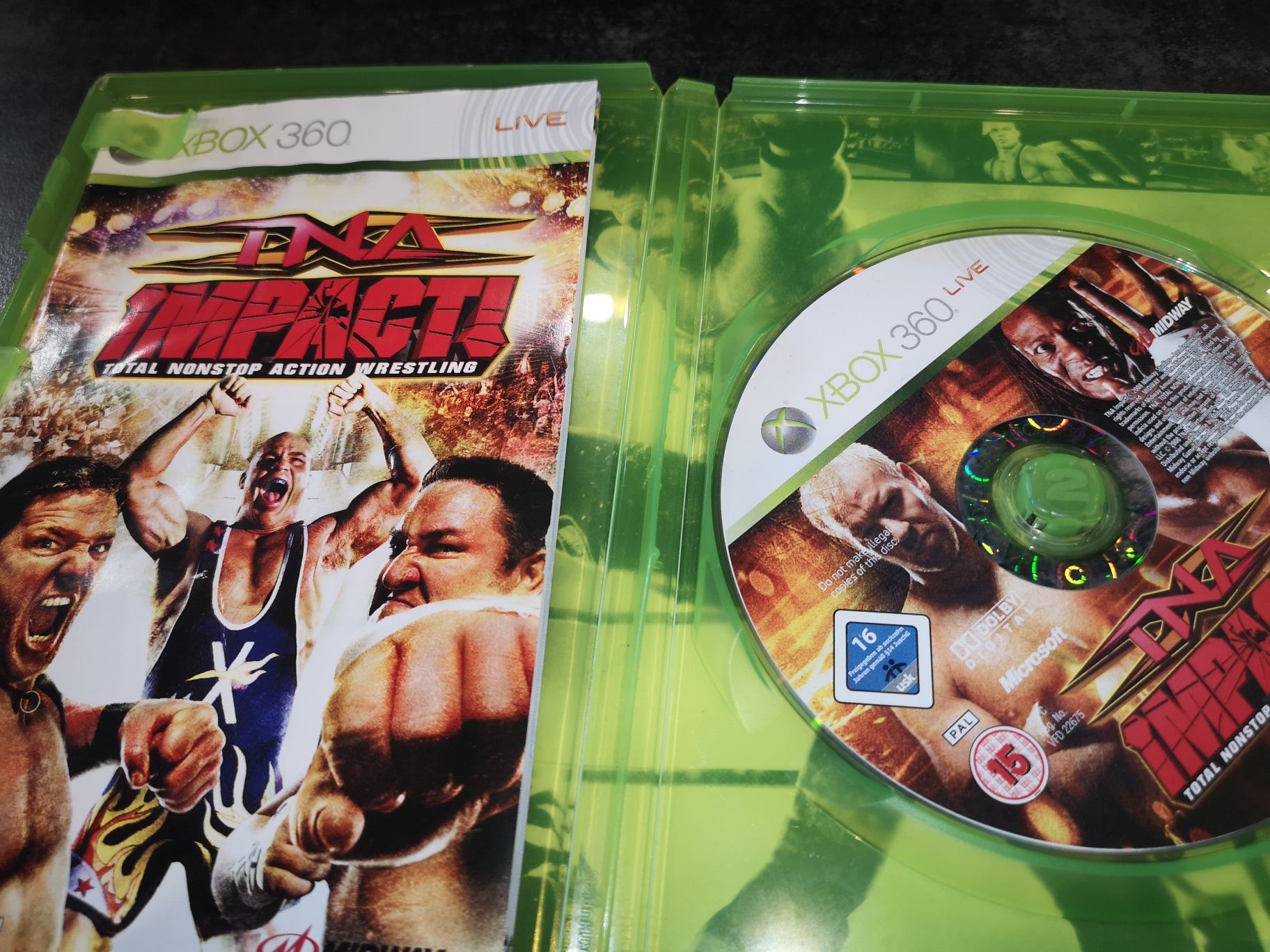 TNA Impact Wrestling XBOX 360 gra (stan bdb) kioskzgrami Ursus