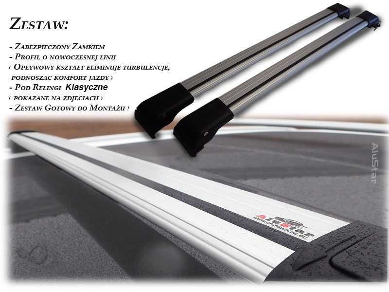 Bagażnik Belki Poprzeczki Niskie peugeot partner