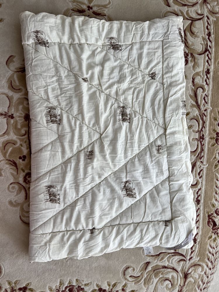 Детское шерстяное одеяло Руно, натуральное