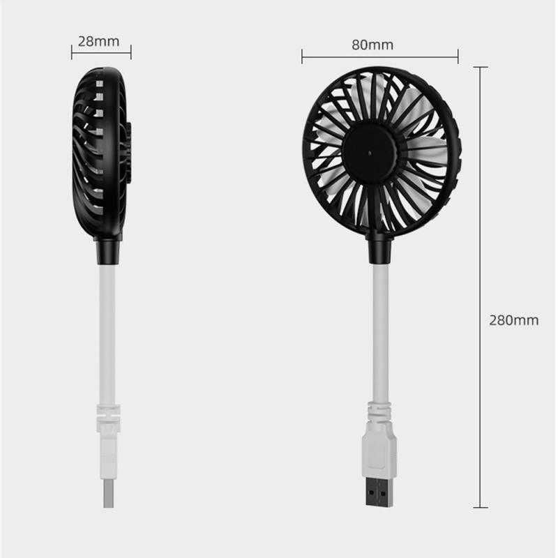 Ручний міні вентилятор usb Безшумний кулер