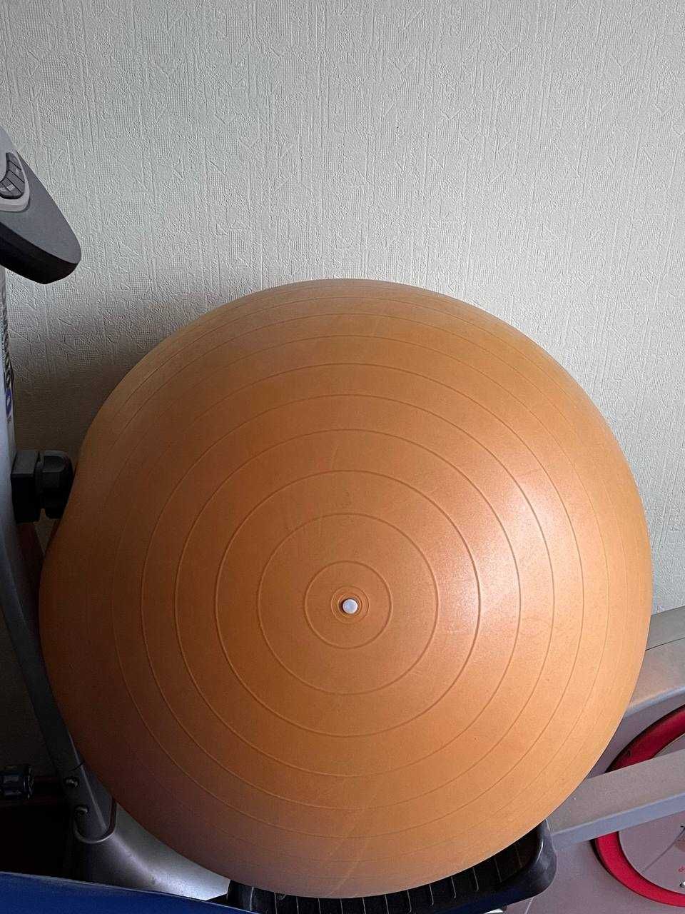 Мяч для фитнеса с насосом гимнастический фитбол 75 см