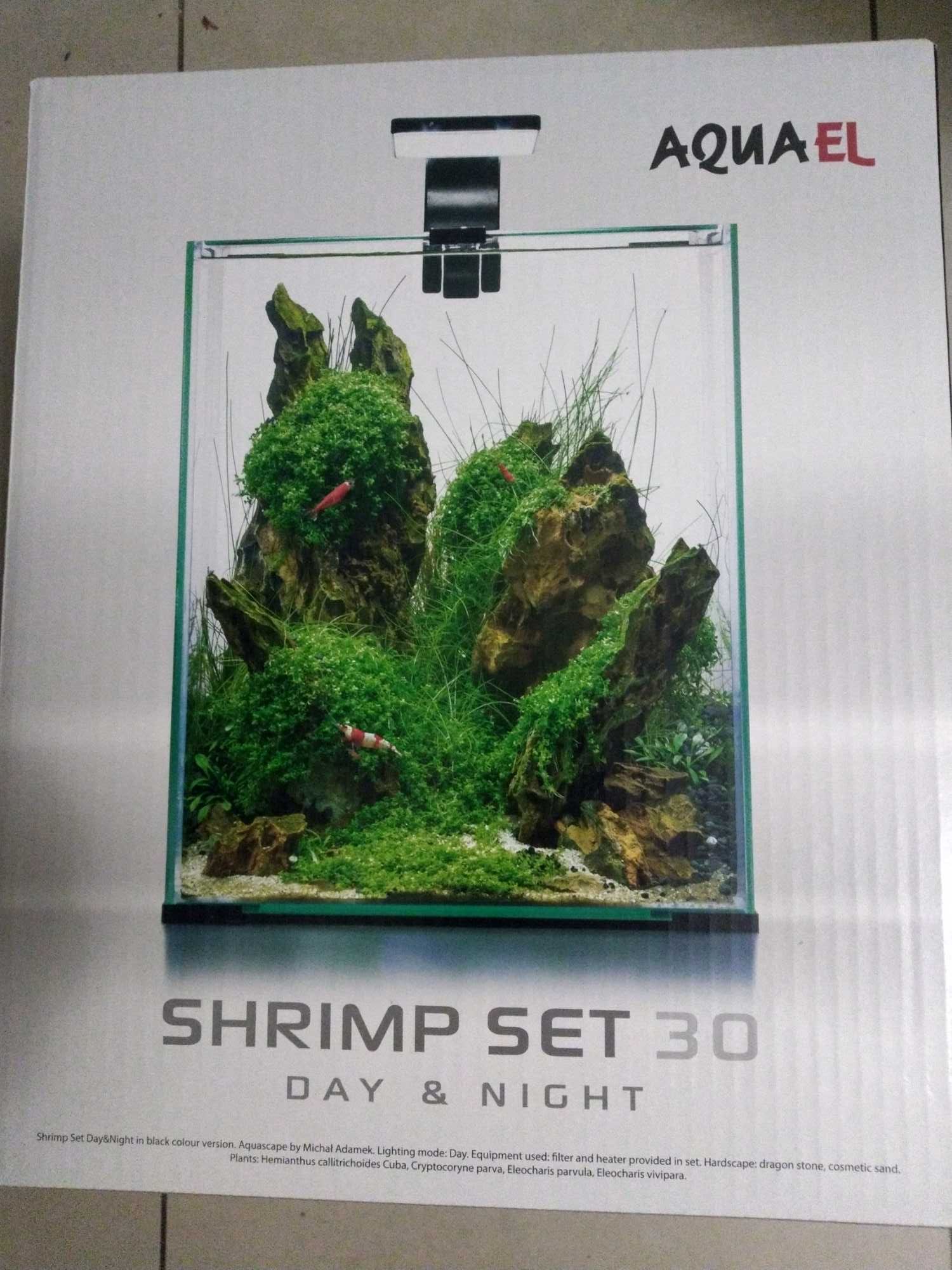 Nowoczesny zestaw Aquael shrimp set 30 D&N obsługa przez internet