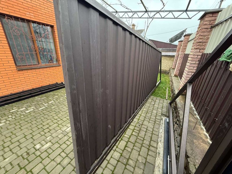 ворота відкатні  4,16м на 1,6м