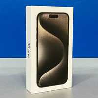 Apple iPhone 15 Pro 512GB (Natural Titanium) NOVO - 3 ANOS DE GARANTIA