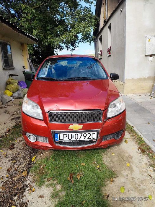 Chevrolet Aveo 2010 1.2 B+G jeździ, działa, w całości na części !!