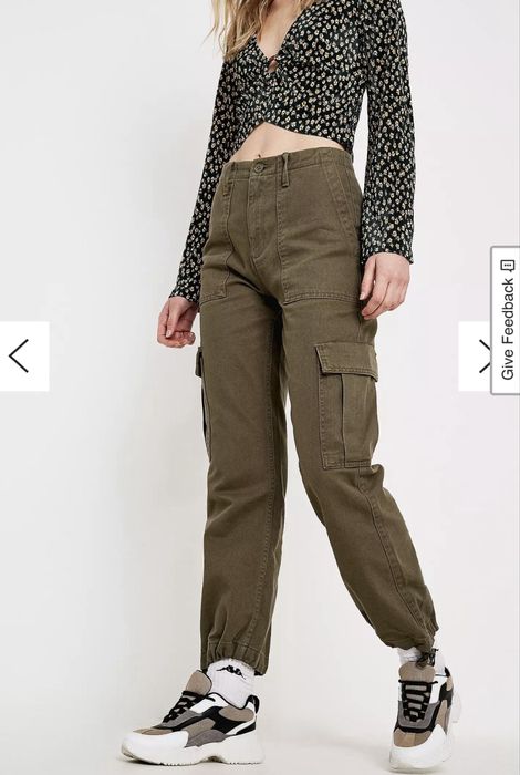 Штани Карго BDG кольору хакі