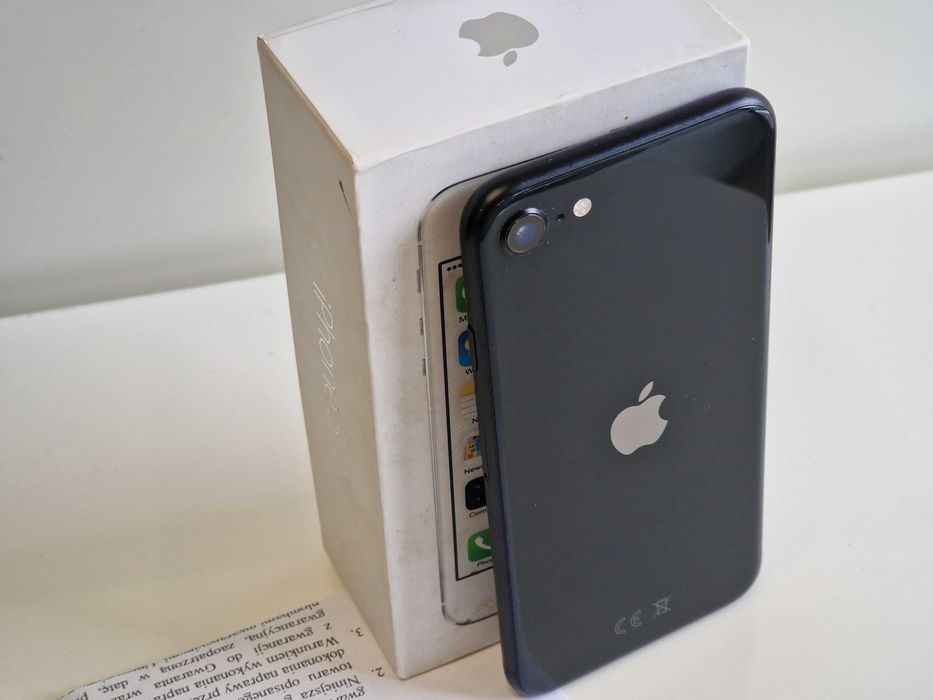 GWARANCJA Apple iPhone SE 2nd 2020 64GB Black JAK NOWY