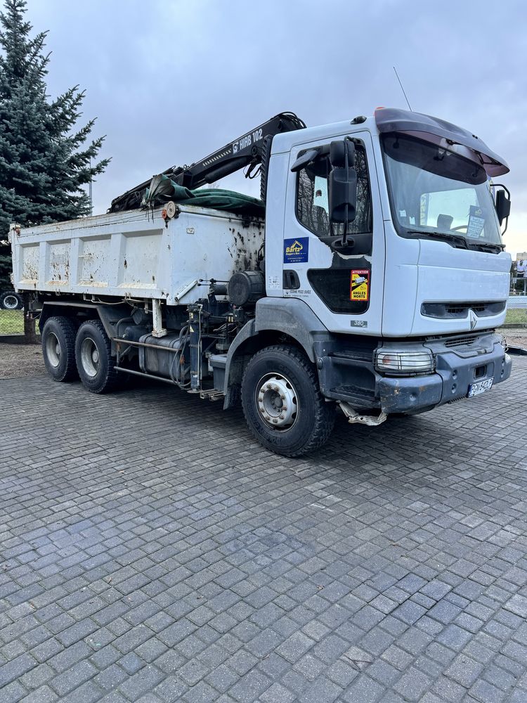 Renault Kerax 380  6X4 Wywrotka z HDS Sprowadzona