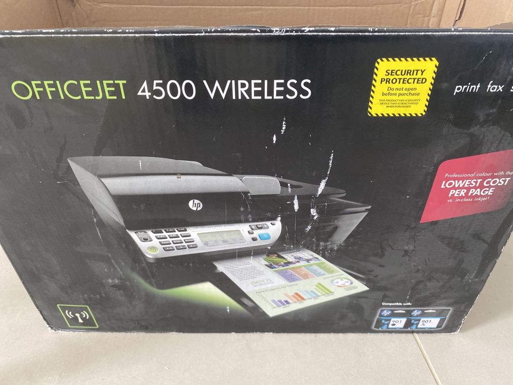 Принтер і сканер hp officejet 4500 wireless