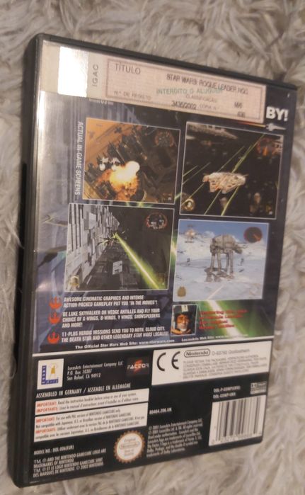 Rogue Leader Game Cube.