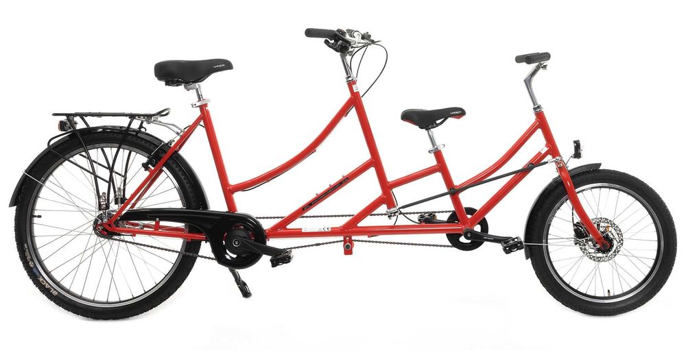 Rower tandem kierowany z tyły dla dzieci dla dziecka NOWY