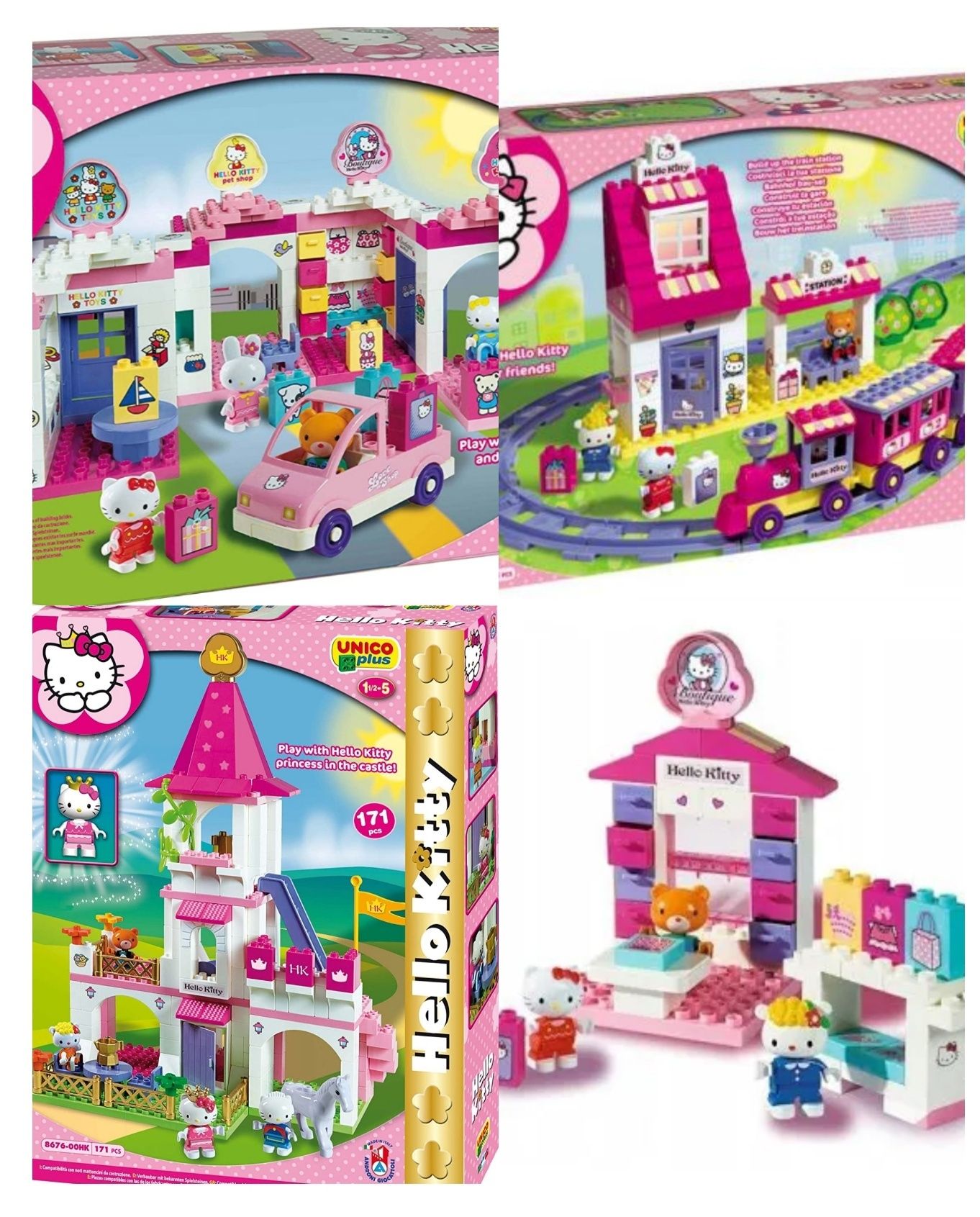 Klocki Hello Kitty Play Big Bloxx 353 elementy