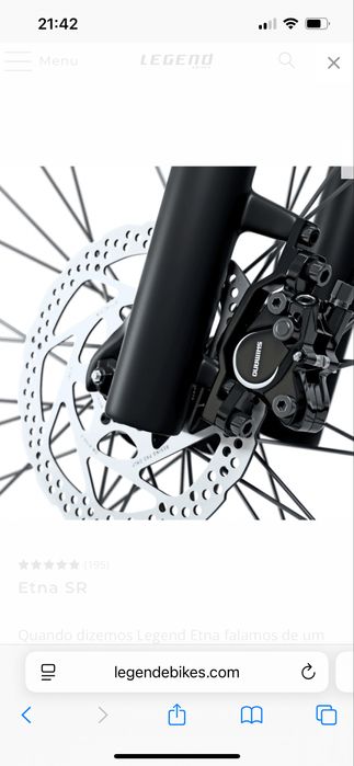 Bicicleta LEGEND Etna SR