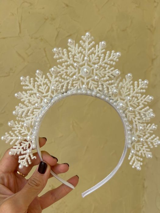 Святкове новорічне плаття для дівчинки + корона