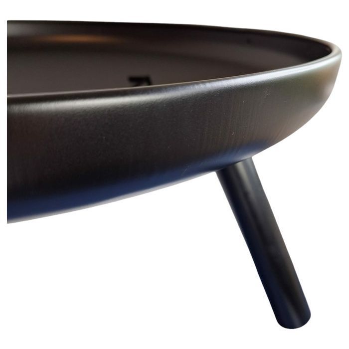 Duże stalowe palenisko ogrodowe na ognisko