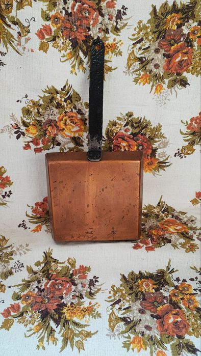 Медная сковорода,пательня мідна,мідь посуд,квадратная