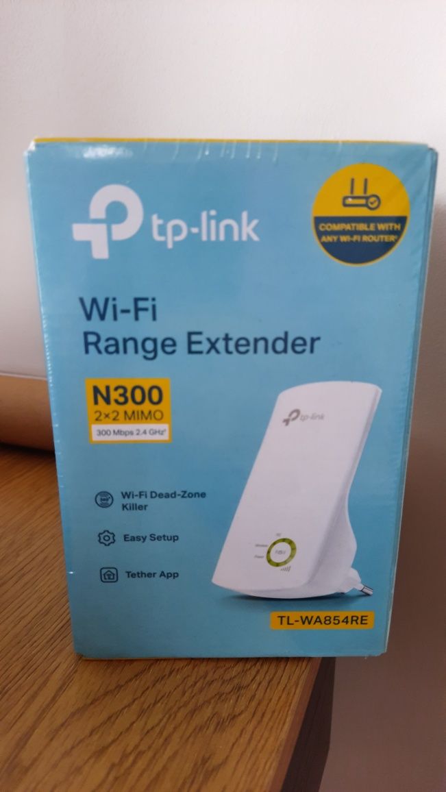 Wzmacniacz sieci Repeater TP-LINK TL-WA854RE 300Mbps nowy w folii