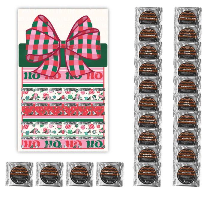 GIGA KALENDARZ ADWENTOWY Z KAWĄ - 24 różne smaki kaw od cupandyou.pl