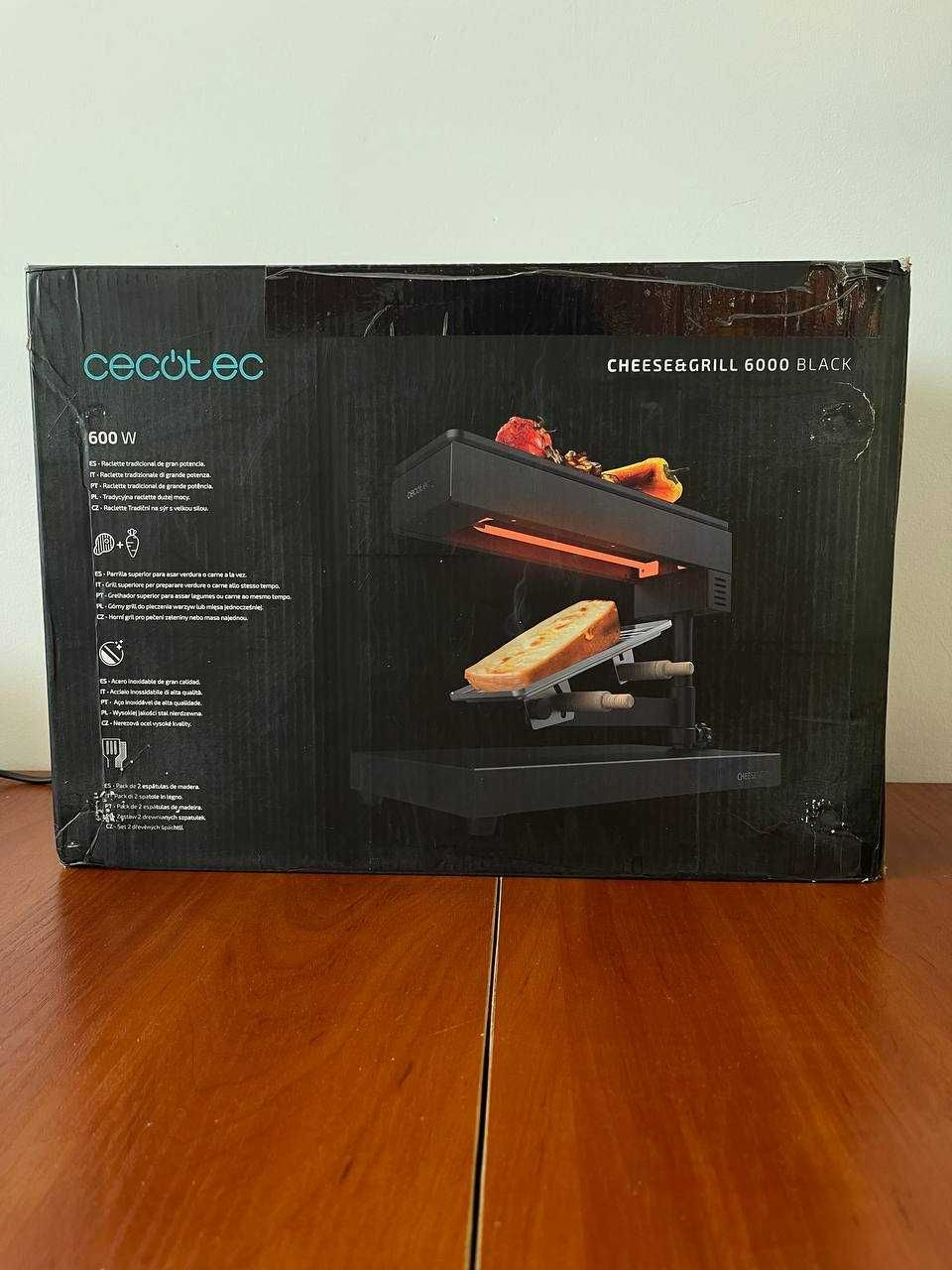 Cheese grill 6000 black SERY WARZYWA