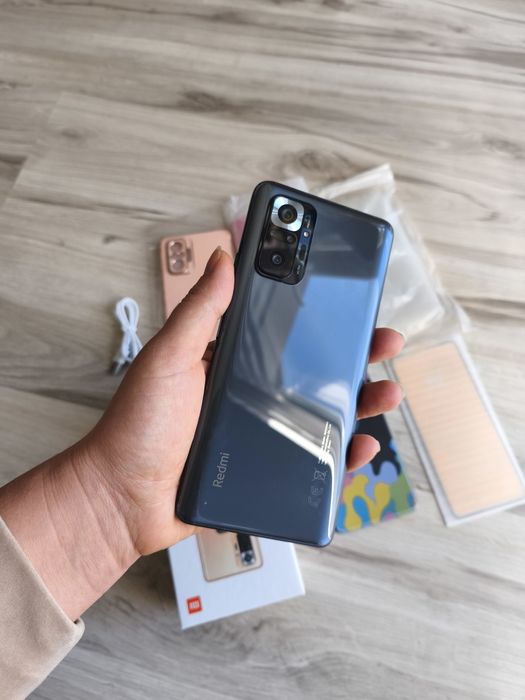 Smartfon telefon Xiaomi Redmi Note pro 10 8/128 GB jak nowy bez ub