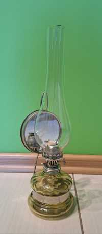 Lampa naftowa z lustrem
