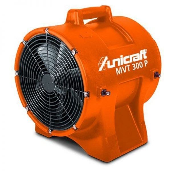 Ventilador Axial Portátil com Mangueira de ar Unicraft MVT 200 P SET