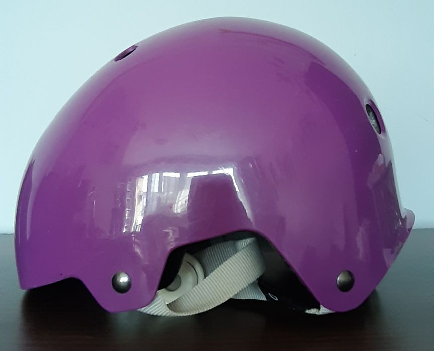 Kask dziecięcy Oxelo fioletowy 50-54cm
