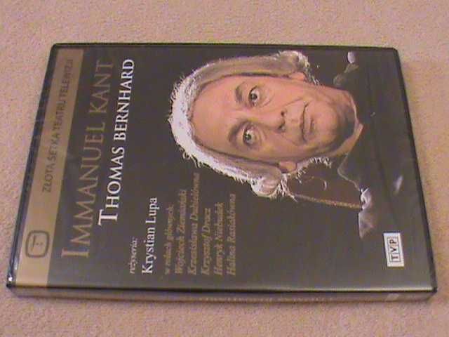 Thomas Bernhard - Immanuel Kant - reż. Krystian Lupa. DVD - w folii!