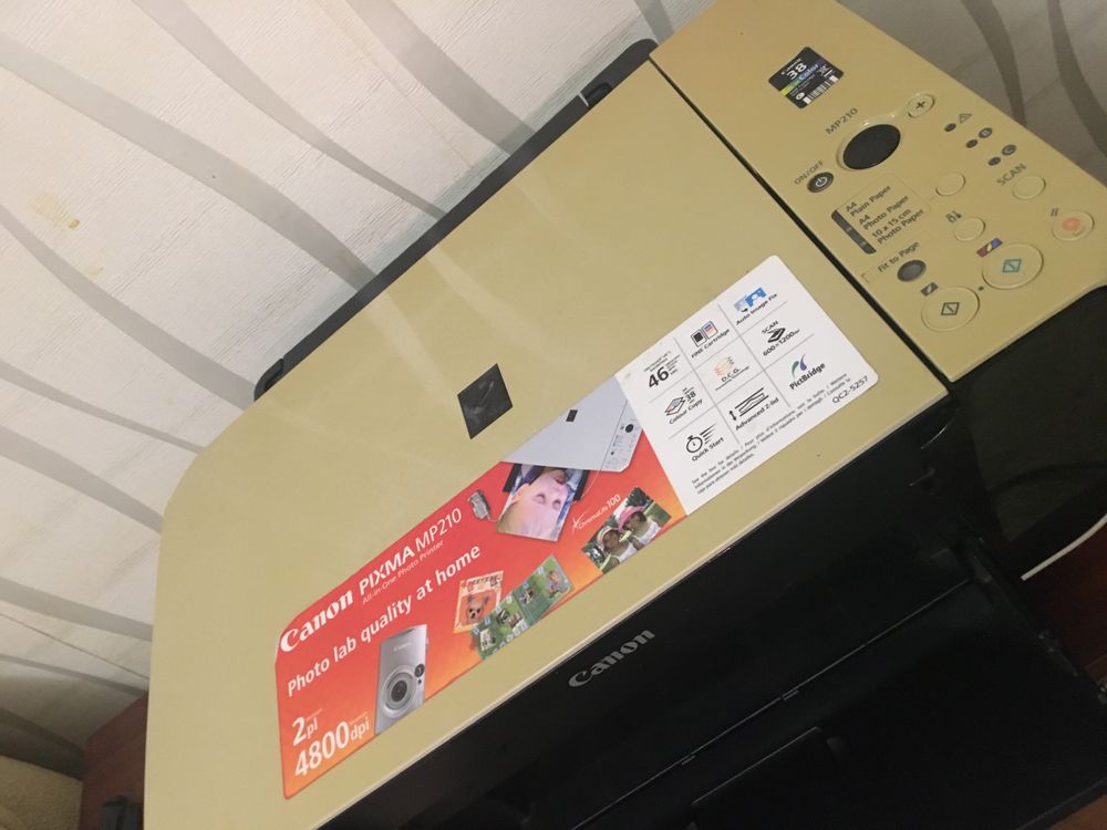 Мфу Canon MP210 принтер, копир, сканер. 3 в 1