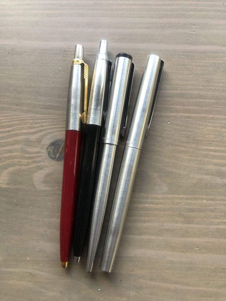 Lote 2 canetas Parker muito antigas.
