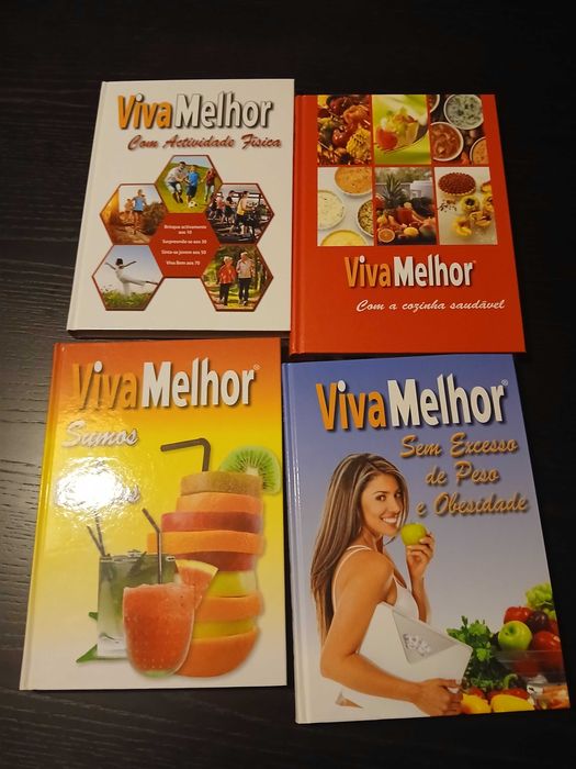 3 livros Viva Melhor