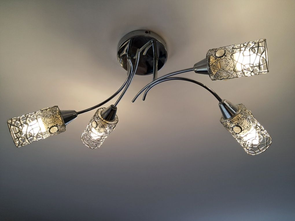 Lampa sufitowa ażurowa