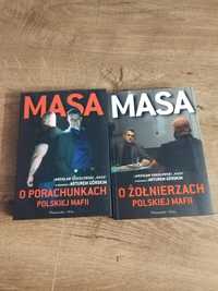 2 Książki MASY „O żołnierzach  polskiej mafii„