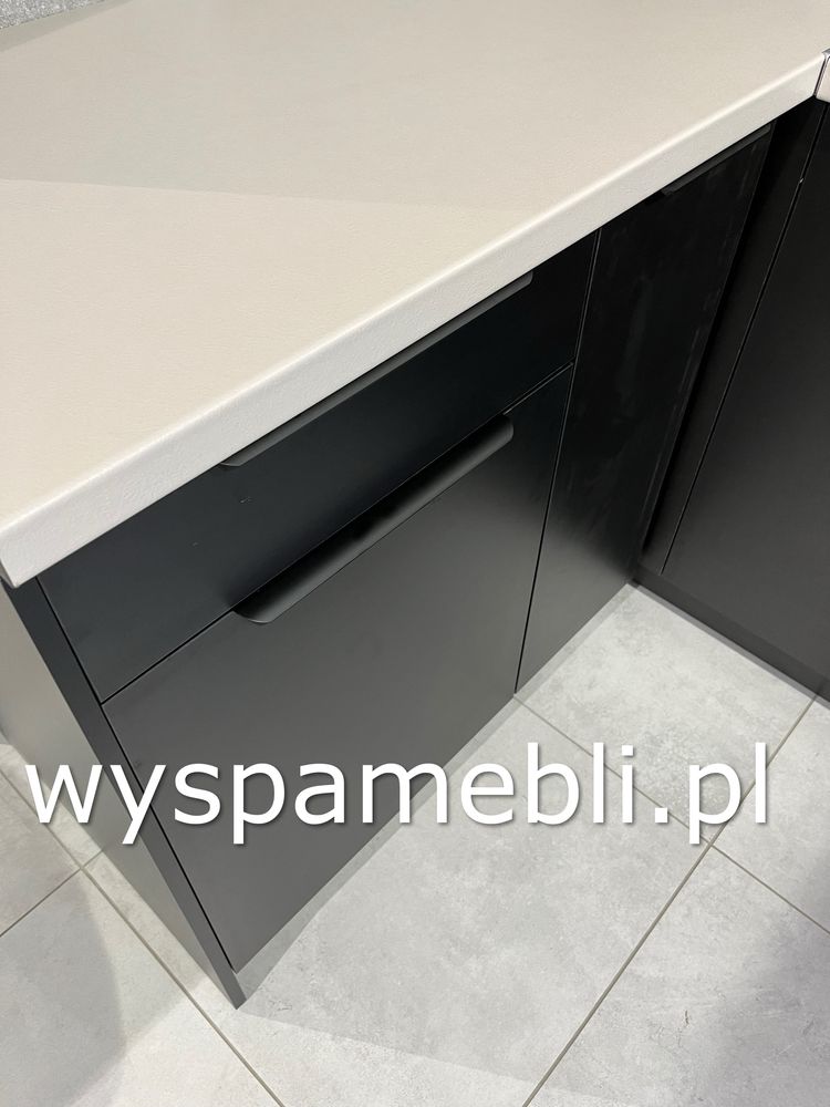 NOWA kuchnia narożna 270x190 lub inny wymiar kaszmir dąb artisan meble