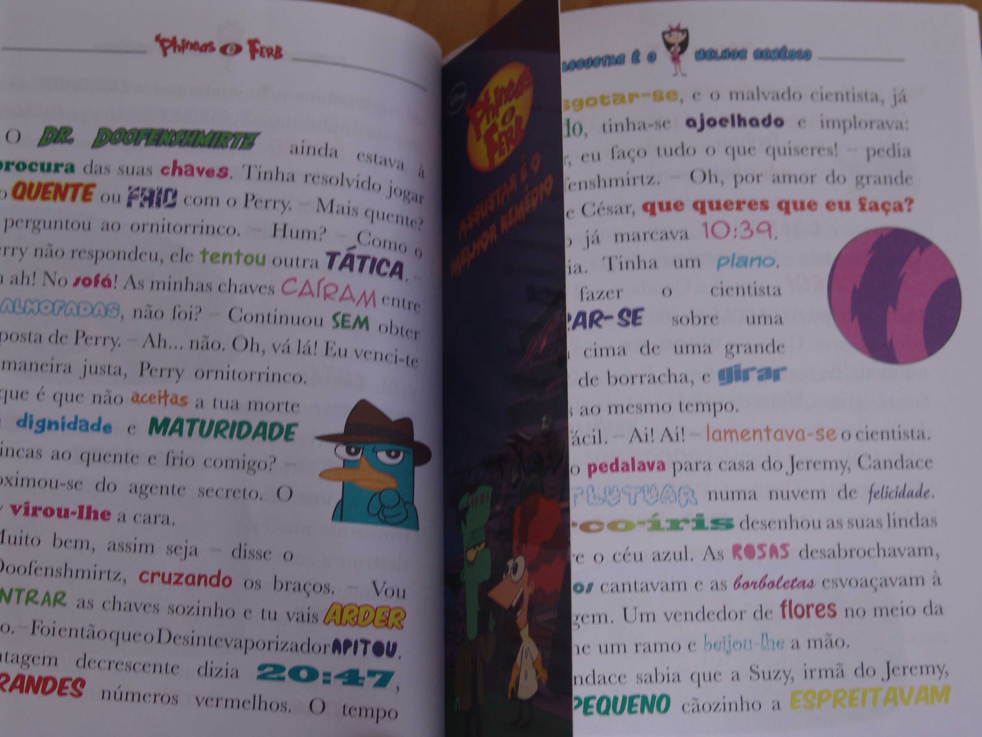 Livro 4 - Phinease Ferb Assustar é o melhor remédio