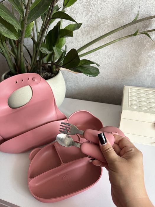 Силіконовий посуд, посуд для прикорму