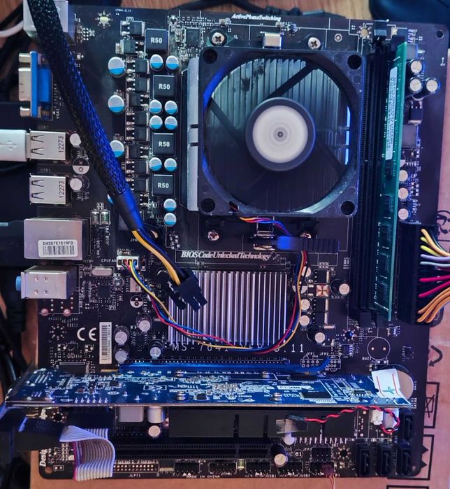 Комплект MSI 760GM-P21 (FX)/ Athlon X2 245/ 4gb + кулер