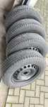 Felgi VW 5x112 GOLF V z oponami Continental 195x65x15.Zapraszam