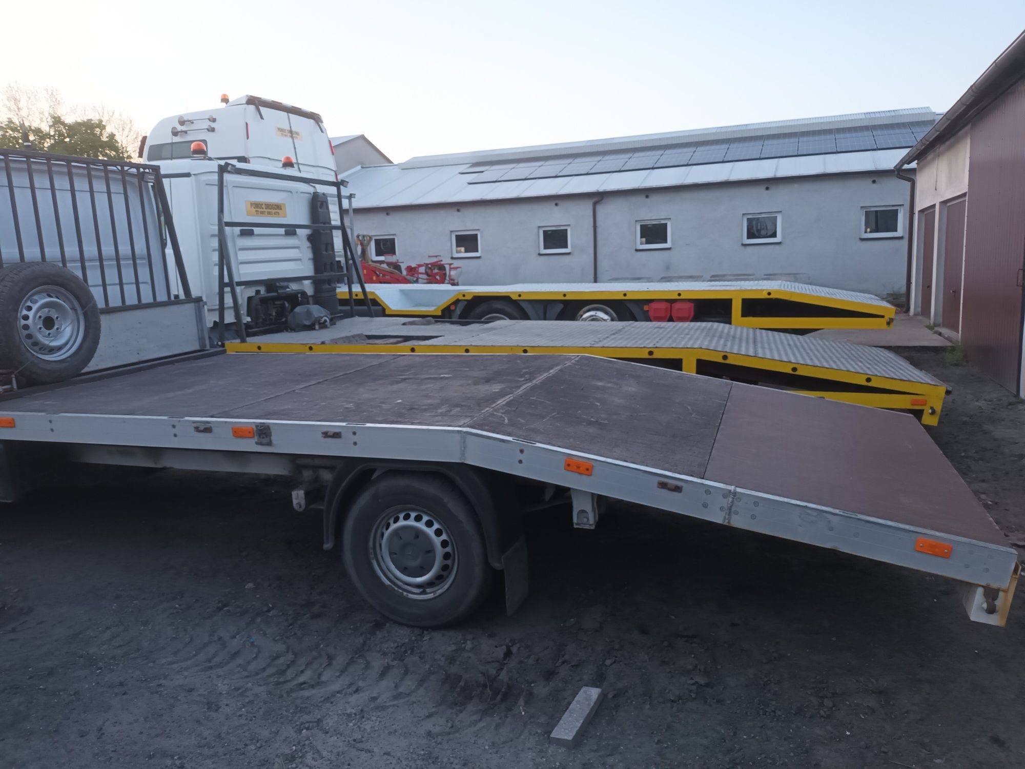 Pomoc drogowa, transport, usługi, auto laweta – do 20t, 15t, 3t, 1t