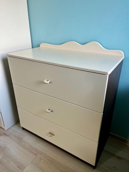 Komoda z Meblik wanilia dla dzieci szafka dziecięca młodzieżowa