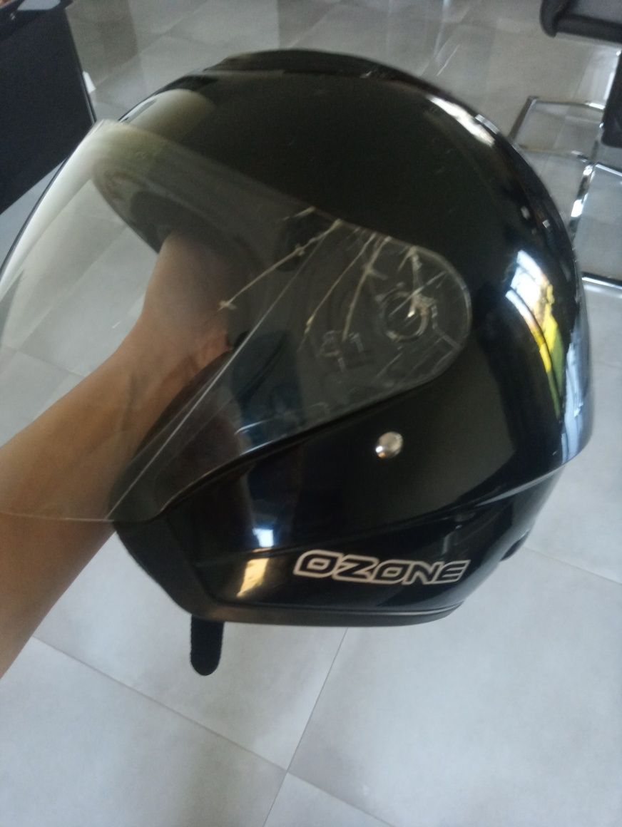 Kask motocyklowy otwarty ozone xs