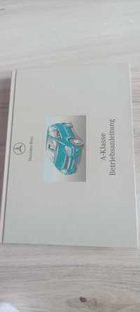 Ksiqżka instrukcja obsługi Mercedes Benz A klasa w języku niemieckim