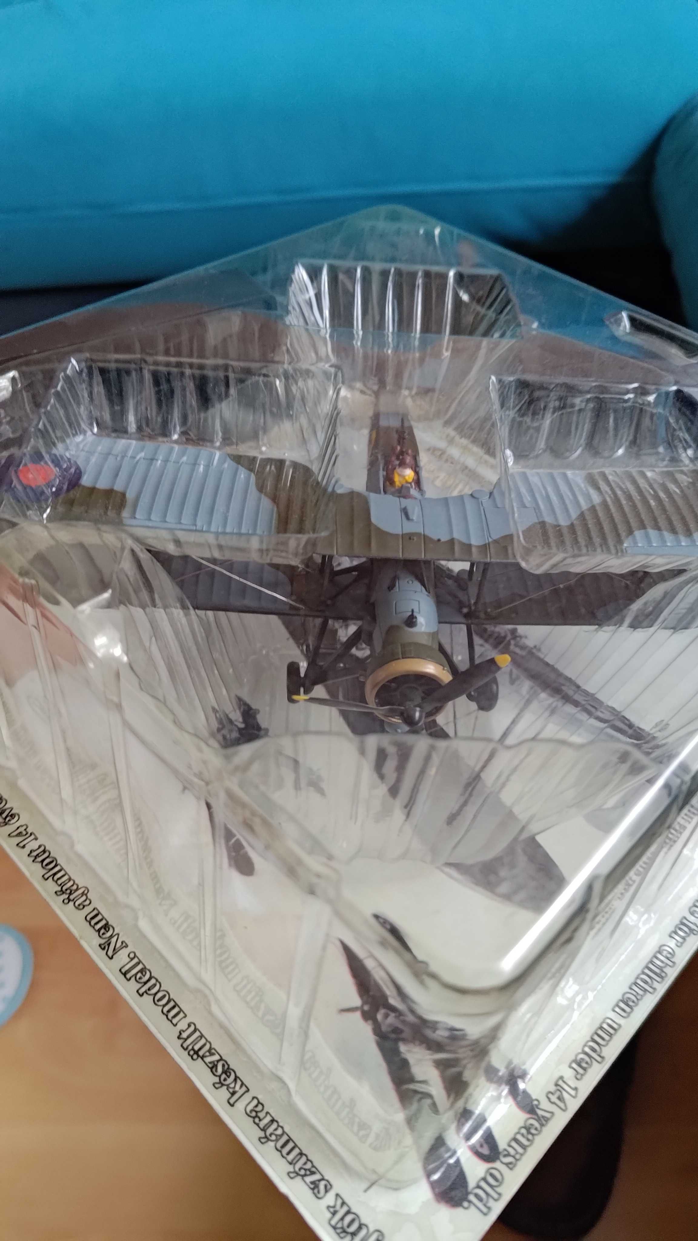 model samolot Fairey Swordfish MK I 1940 skala 1:72