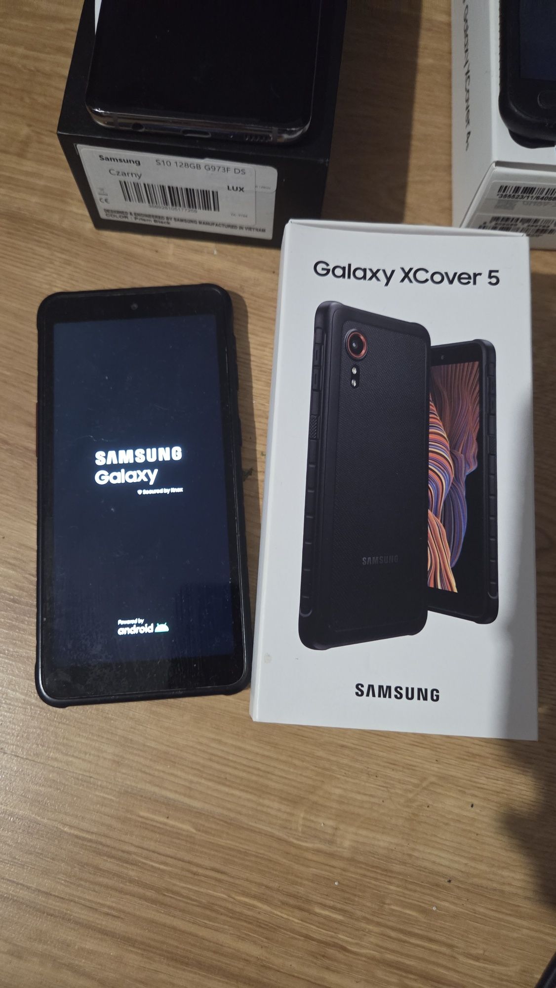 Zestaw xcover 5 xcover 4s galaxy s10 + kable router słuchawki